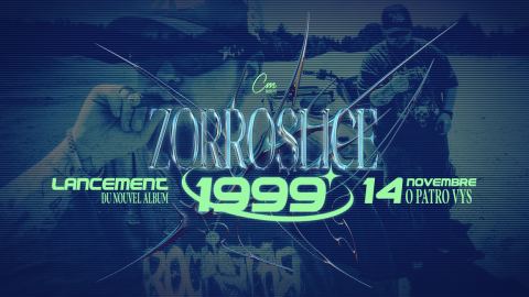 Poster: Lancement d'album / ZorroSlice - 1999