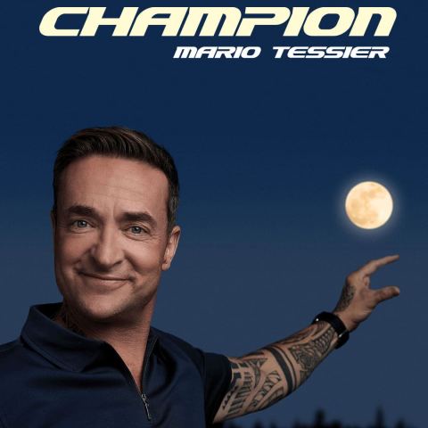 Poster: Mario Tessier — Champion