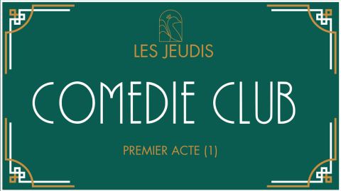 Poster: Jeudi Comédie Club 19h, Le Baratineur, Thursday, October 29