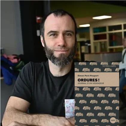 Poster: Rencontre d'auteur Simon Paré-Poupart