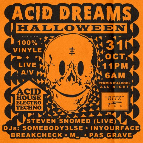 Poster: ACID DREAMS HALLOWEEN
