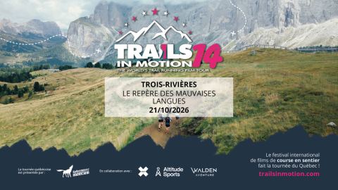 Poster: Trails in Motion – Trois-Rivières #2