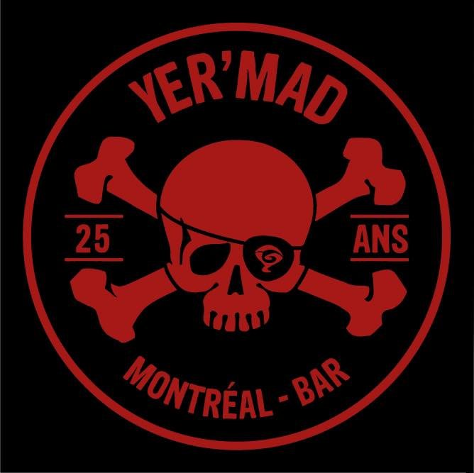 Yer'Mad Bistro Bar logo