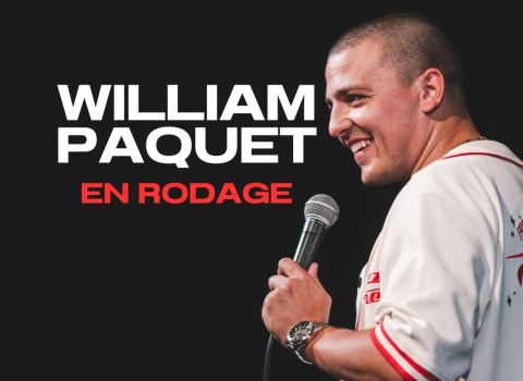 Poster: William Paquet, Théâtre Petit Champlain, Friday, February 5