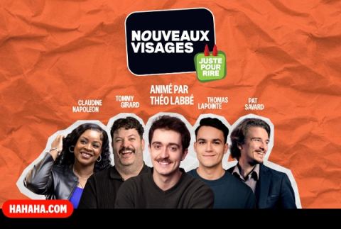 Poster: Nouveaux visages Juste pour rire — En formule 5 à 7