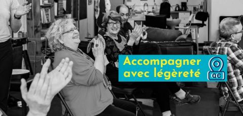 Poster: Atelier pratique - Accompagner avec légèreté, 945 Rue des Soeurs-de-la-Charité, Friday, April 30