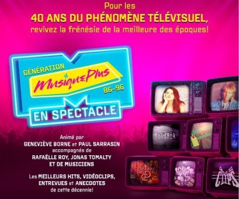Poster: Génération MusiquePlus — 86-96