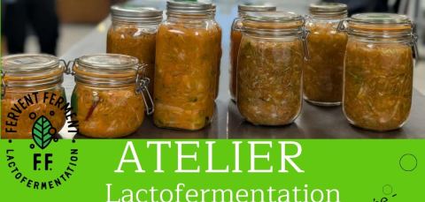 Poster: ATELIER DE LACTOFERMENTATION/KIMCHI & GASTRONOMIE