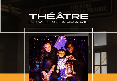 Poster: Dans mon baluchon | Dimanche des tout-petits, Théâtre du Vieux-La Prairie, Sunday, February 11