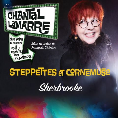 Poster: Chantal Lamarre — Steppettes et cornemuse