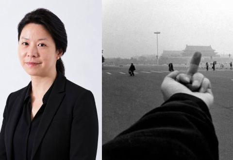 Poster: Alice Ming Wai Jim — Art and Protest at a Crisis Point, SAW Gallery, Wednesday, October 28