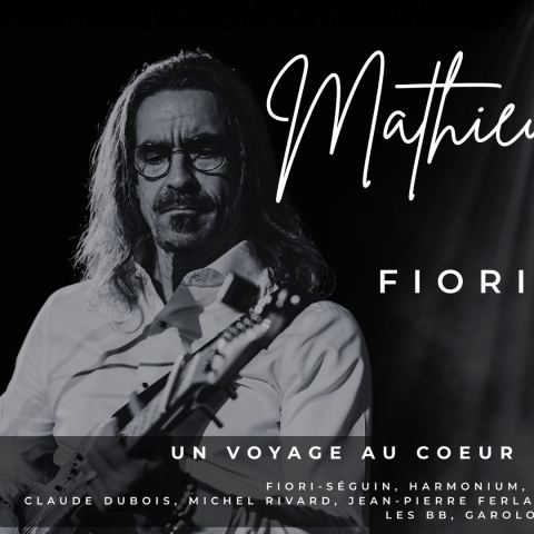 Poster: Mathieu Grégoire chante Fiori-Séguin & Cie
