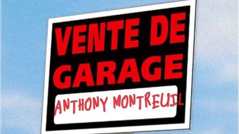 Poster: Anthony Montreuil – Vente de garage (rodage)