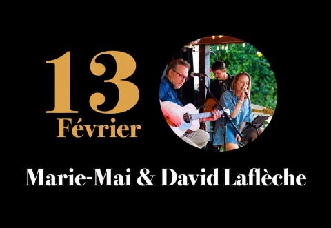 Poster: Marie-Mai & David Laflèche au Radis Noir, Radis Noir, pub nordique et café, Saturday, February 13