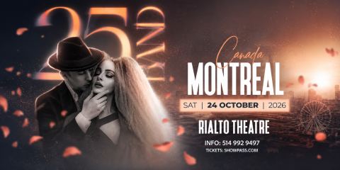 Poster: 25 Band Live in Montreal