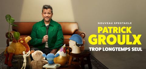 Poster: Patrick Groulx à Laval | Salle André-Mathieu