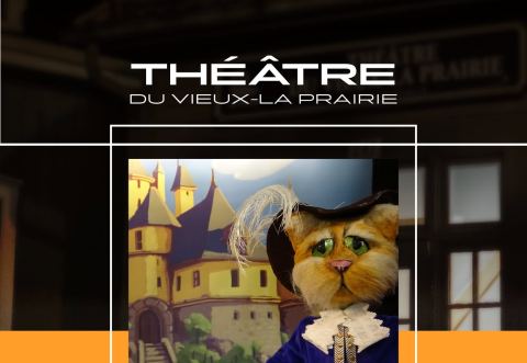 Poster: Le chant botté | Dimanche des tout-petits, Théâtre du Vieux-La Prairie, Sunday, January 12