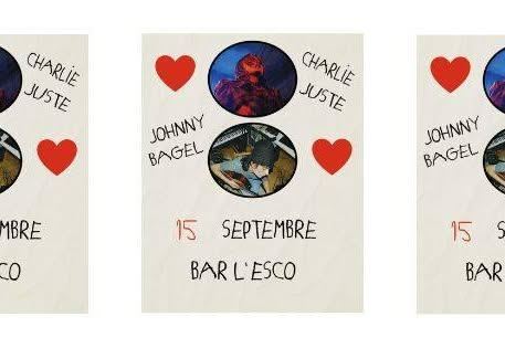 Poster: Johny Bagel et Charlie Juste @ l'esco