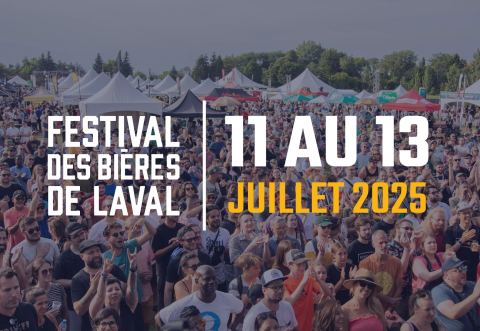 Poster: Festival des bières de Laval 2027, Centre De La Nature De Laval, Friday, July 9