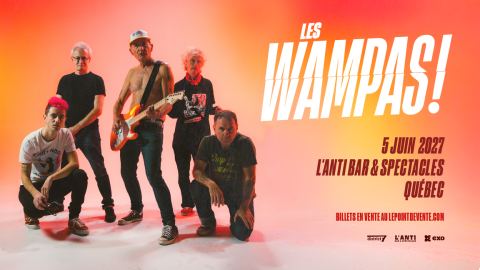 Poster: Les Wampas avec WD-40