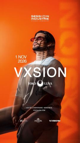 Poster: VXSION Live at Yoko Luna