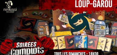 Poster: Les Dimanches Complots - Le Pacte des Loups-garous
