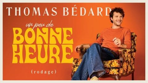 Poster: Thomas Bédard présente : Un peu de bonne heure., Le Saint-Jean Comédie Club, Friday, March 12