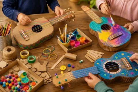 Poster: Atelier « Brico-musique : guitare »