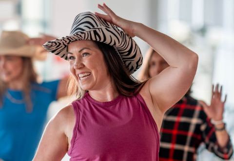 Poster: Danse country – Nouveaux rendez-vous réguliers !, Espace culturel U-Art, Wednesday, October 14