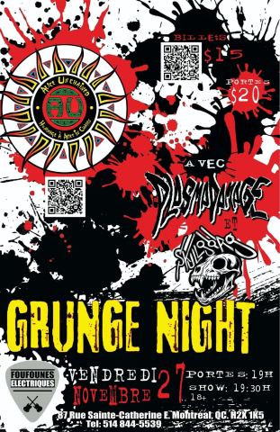 Poster: Grunge Night