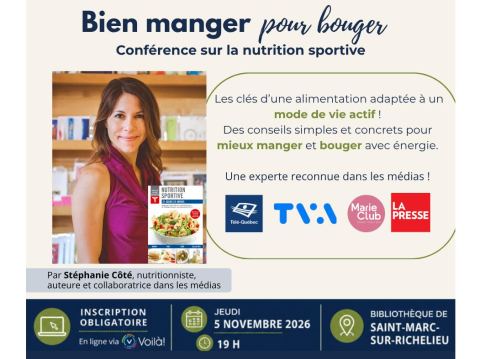 Poster: Bien manger pour bouger