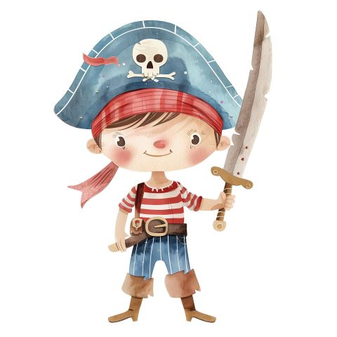 Poster: Heure du conte Les pirates