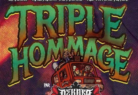 Poster: Dekora - Triple Hommage, Café culturel de la Pointe, Saturday, August 29