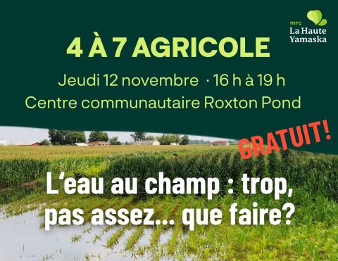 Poster: 4 à 7 Agricole