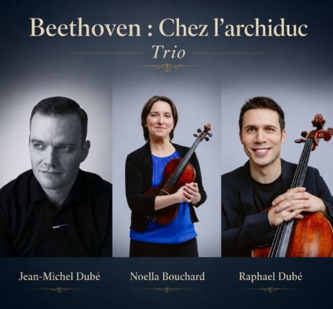 Poster: TRIO — BEETHOVEN: CHEZ L'ARCHIDUC, Église de Saint-Georges, Friday, February 19