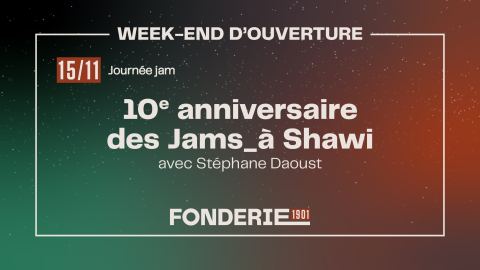 Poster: Weekend d'ouverture - Journée Jam