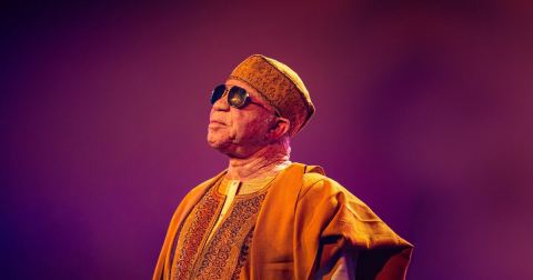 Poster: Salif Keita – La voix d’or de l’Afrique, Place des Arts – Théâtre Maisonneuve, Sunday, May 2