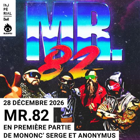 Affiche : Mononc' Serge & Anonymus : La tournée Métal canadien-français