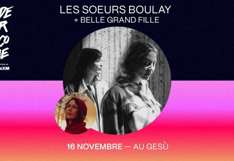 Poster: LES SOEURS BOULAY + Belle Grand Fille | CCF24