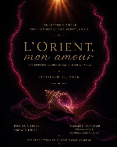 Affiche : L'Orient, mon amour