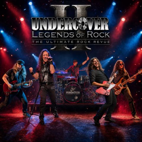 Poster: Undercover Legends of Rock II, Restaurant Allegro, Saturday, October 23