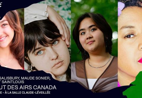 Poster: DU HAUT DES AIRS CANADA | CCF23, Place des Arts, Friday, November 10