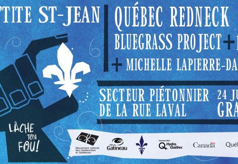 Affiche : La p'tite St-Jean 2022