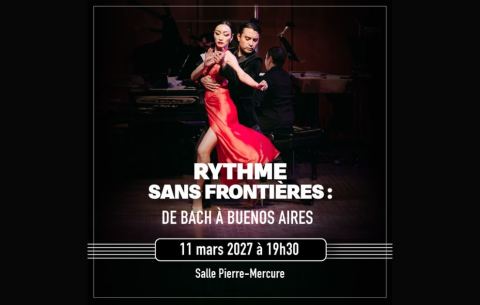 Poster: Rhythme sans frontières | Orchestre classique de Montréal