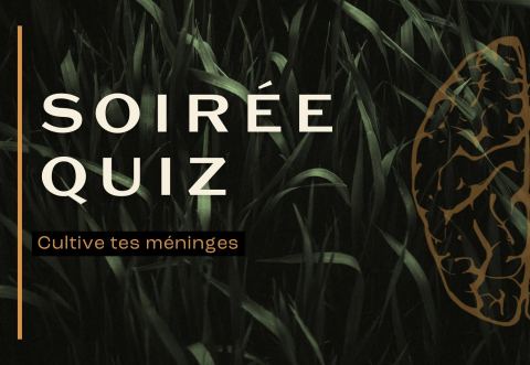 Affiche : Soirée QUIZ !, Terre à boire, vendredi 28 avril