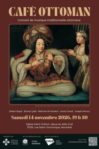 Poster: Café ottoman : entre saveurs et traditions musicales