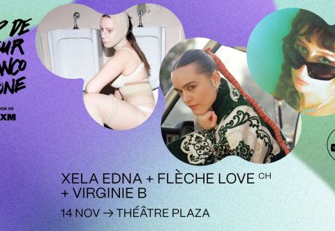 Poster: XELA EDNA + FLÈCHE LOVE + VIRGINIE B | CCF25