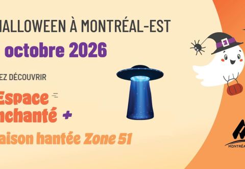 Poster: L’Halloween 2026, Parc des Vétérans, Saturday, October 31