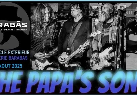 Poster: THE PAPA'S SONS - BRASSERIE BARABAS