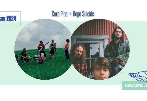Poster: Cure Pipe + Dogo Suicide à L'Anse-au-Griffon